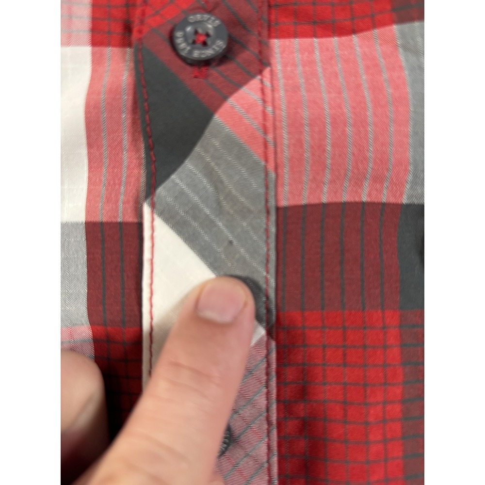 Orvis Shirt Mens XL Red Plaid Short Sleeve Button Up Lightweight Casual Outdoor - Picture 4 of 13